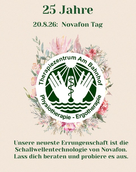 20.08.2026 Novafon Tag (Schallwellentechnologie) 20.08.2026: Novafon Tag: Neu: die Schallwellentechnologie von Novafon.…